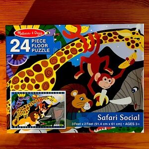 Melissa & Doug Colorful Safari Adventure Puzzle